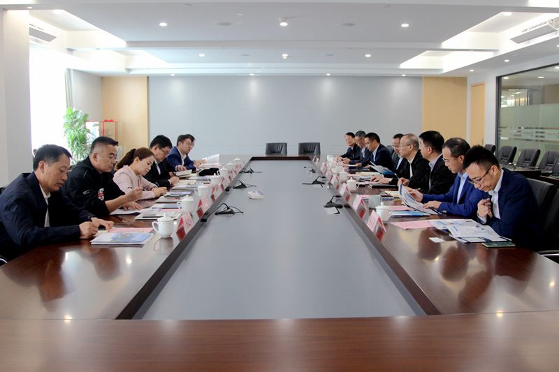 天津渤化董事長高永立、新疆天業(yè)黨委常委楊玲一行到訪浙農(nóng)